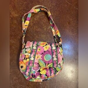 Vera Bradley Carryall Crossbody Bag in VA VA BLOOM
